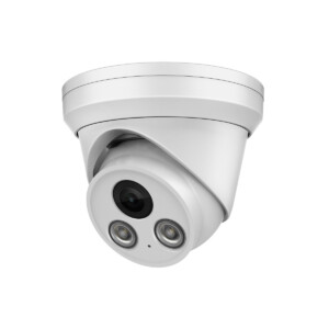 5MP Outdoor PoE IP Turret Camera with Mic/Audio,Color/IR Dual Light Security Source Camera,2.8mm Fixed Lens,98ft Night Vision,IP67 Weatherproof,Motion Detectio(Compatible for Hikvision)