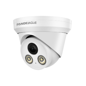 PANOEAGLE 5MP Outdoor Color View PoE IP Camera with Human/Vehicle Detection,Security Surveillance Turret Camera with Mic/Audio,Full Color Night Vision,IP67,Compatible for Hikvision,PG2357C